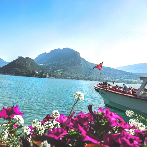 Séjour sur les rives  du Lac d’Annecy  du 01 au 09 juin