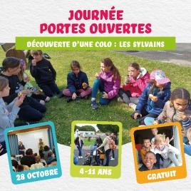 Journée portes ouvertes Les Sylvains 28 octobre 2026